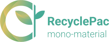 RecyclePac Mono material packaging logo