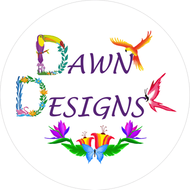 Dawn Designs Word Art logo
