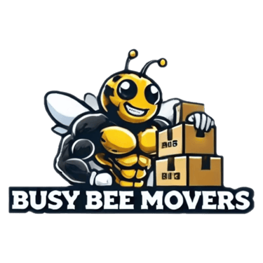 Busy bee moving logo