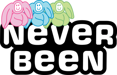 The official website of Never Been  logo