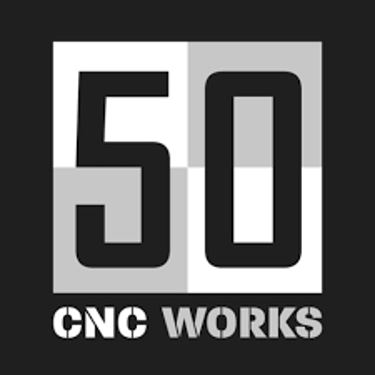 50CNC WORKS logo