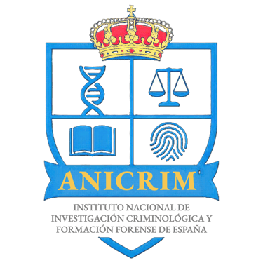 Asociación Nacional de Investigación Criminológica y Formación Forense de España logo