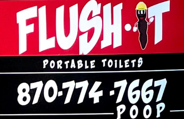 Flush It Portable Toilets logo