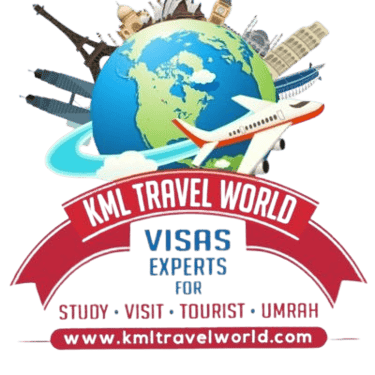 KML Travel World logo