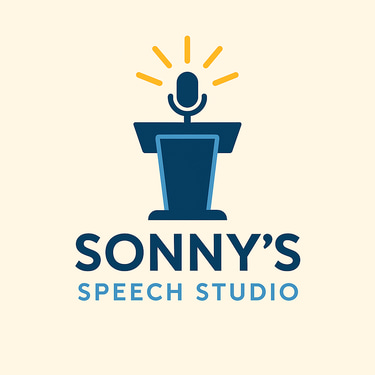 Sonny's Speech Studio logo