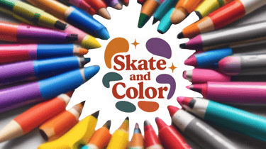 Skate and Color logo
