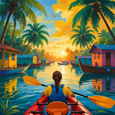 Kayaking In Alleppey logo