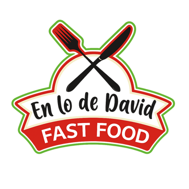 En lo de David Fast Food logo