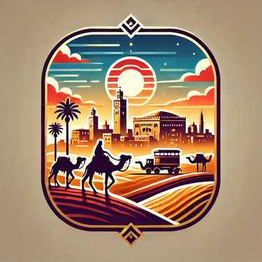 Red medina trip logo