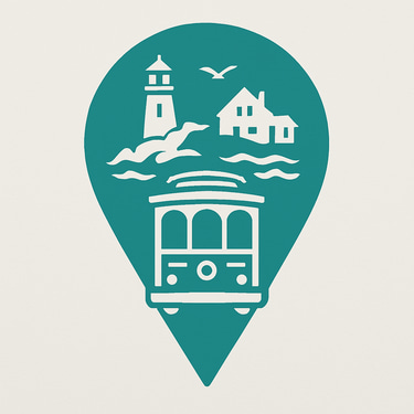 Ogunquit Trolley Map logo