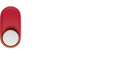 BORING: OFF logo