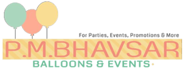 P. M. Bhavsar Balloons logo
