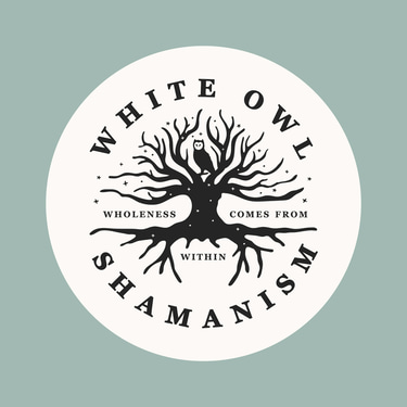 White Owl Shamanism. Healing souls, hearts, and minds. logo