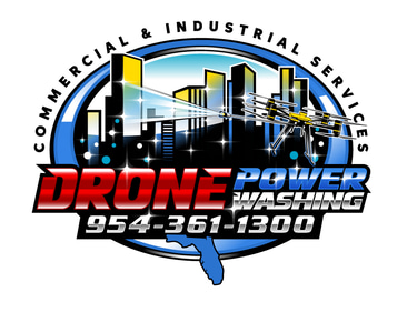 DRONE POWER WASHING logo