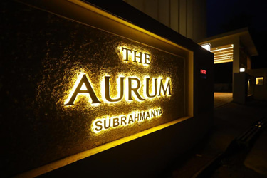 The aurum subrahmanya logo