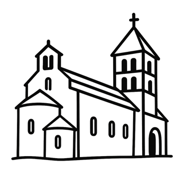 Ensemble paroissial de Saint-Gaudens, Aspet, Salies-du-Salat logo