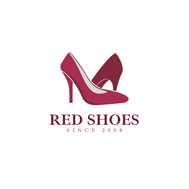 RED SHOES. logo