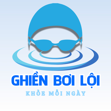 ghiền bơi lội logo