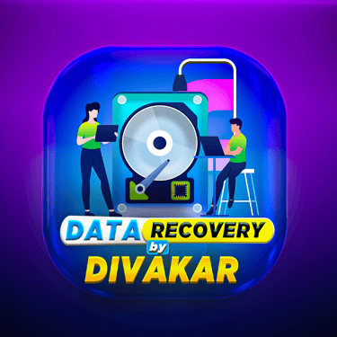 DataRecovery by Divakar logo