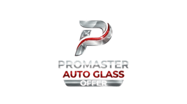 Promaster offer auto glass logo