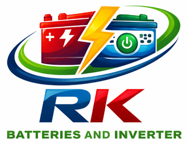 RK Batteries and Inverter logo