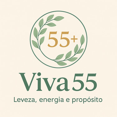 Viva bem. Viva leve. Viva aos 50+. logo
