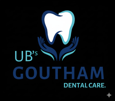 UB's goutham dental care logo