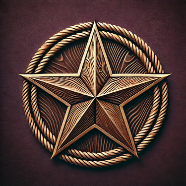 A Estrela de cinco pontas logo