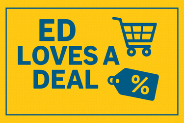 Ed Loves a Deal logo