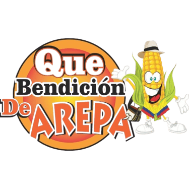 que bendicion de arepas logo