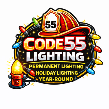 Code55 Christmas Lights logo