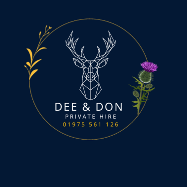 Dee and Don Private Hire logo
