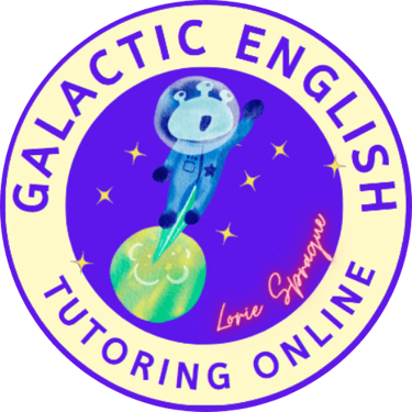 Galactic English tutoring logo