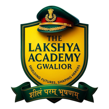 The lakshya Academy Gwalior logo