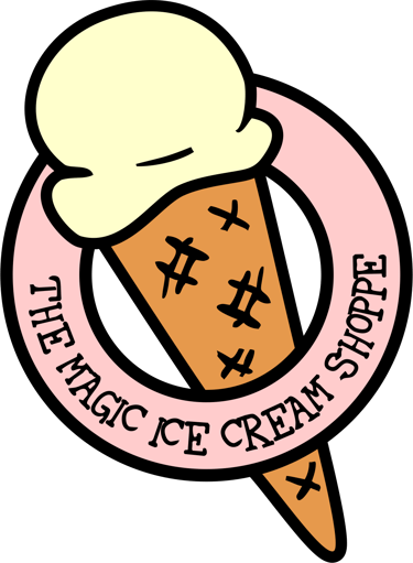 The Magic Ice Cream Shoppe logo