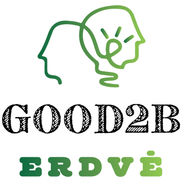 Ugdymo(si), kūrybinė erdvė ''Good2B" logo