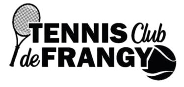 Tennis club de frangy logo