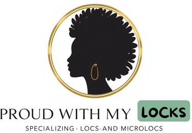 PROUD with my LOCKS logo