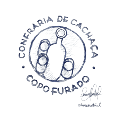 confraria copo furado logo
