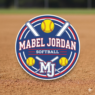 Mabel Jordan Softball logo