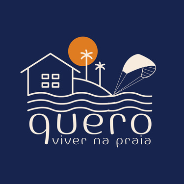 Quero Viver na Praia logo