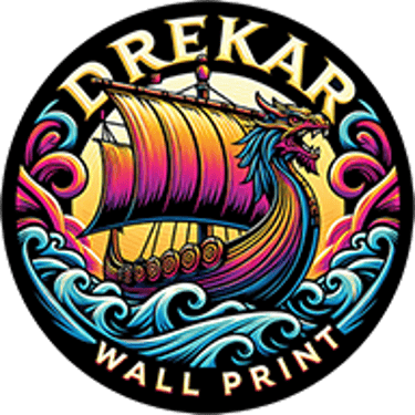 Drekar Wall Print logo