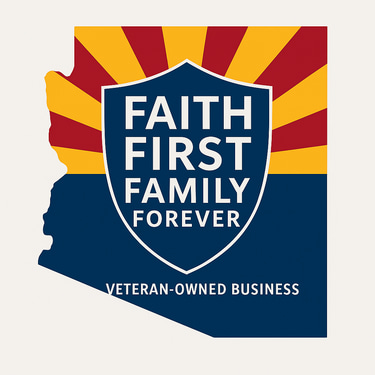 Faith First Family Forever, The Marana Handyman logo
