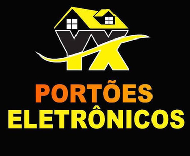 YX PORTÕES ELÉTRICOS logo