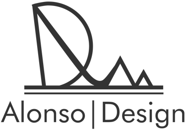 ALONSO DESIGN logo