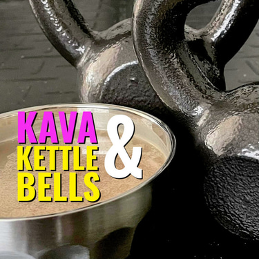 Kava & Kettlebells logo