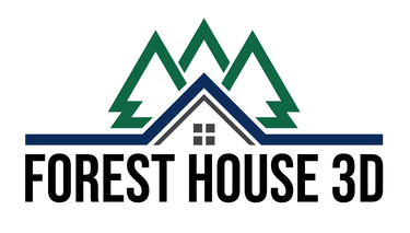 Forest House 3D logo