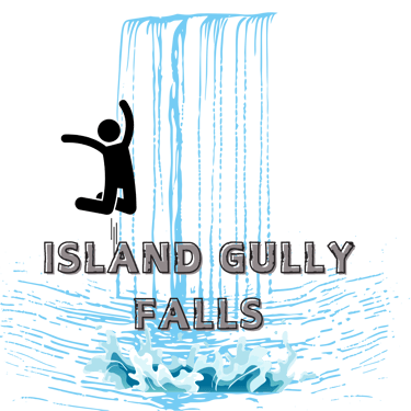 Island Gully Falls logo