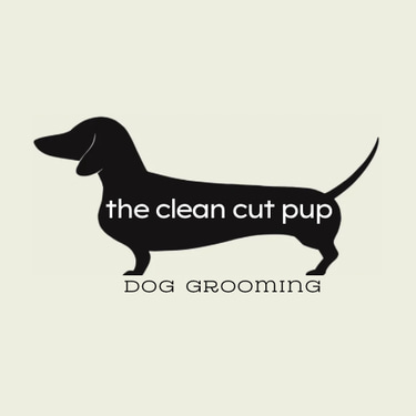 the clean cut pup logo