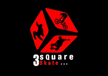3 SQUARE SKATE logo